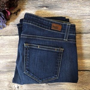 Paige Skyline Skinny Jeans Maggie Wash sz 29